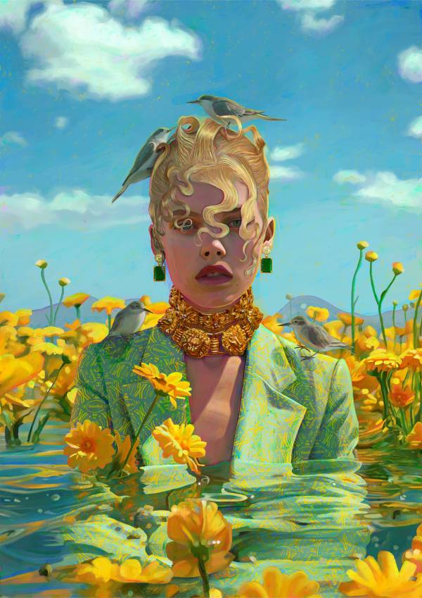 Memories Yellow Glow — Original South African Artwork