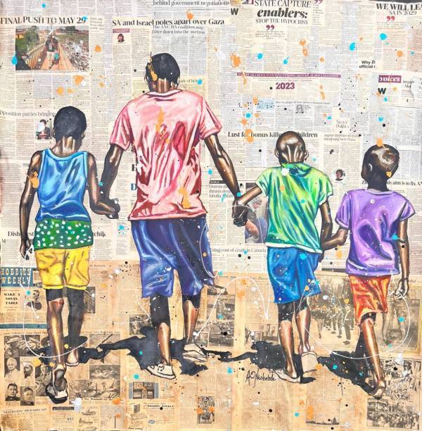 Silent Companions 3 — Original South African Artwork