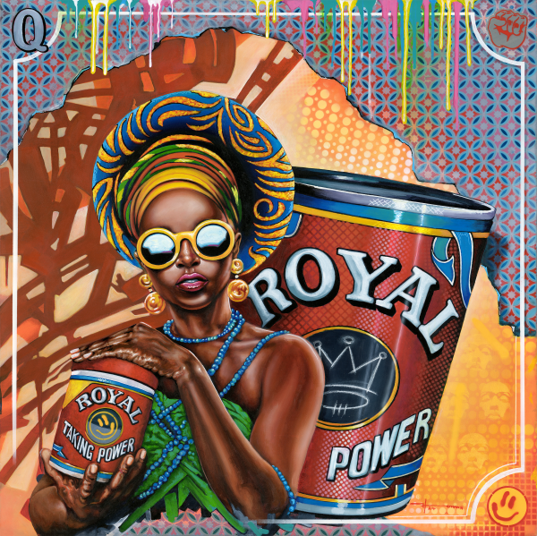 Royal I Am Diasec (Edition of 6) — Original South African Artwork