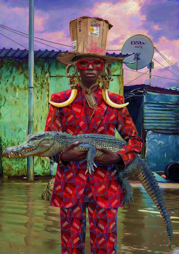 The Son Who Guarded The Waters — Original South African Artwork