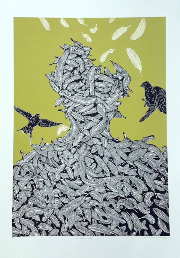 Love Takes A Wing — Original South African Artwork