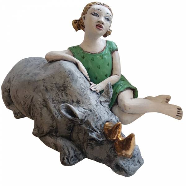 Rhino Love — Original South African Artwork