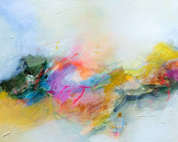 Radiant Summer Flowers — Original South African Artwork