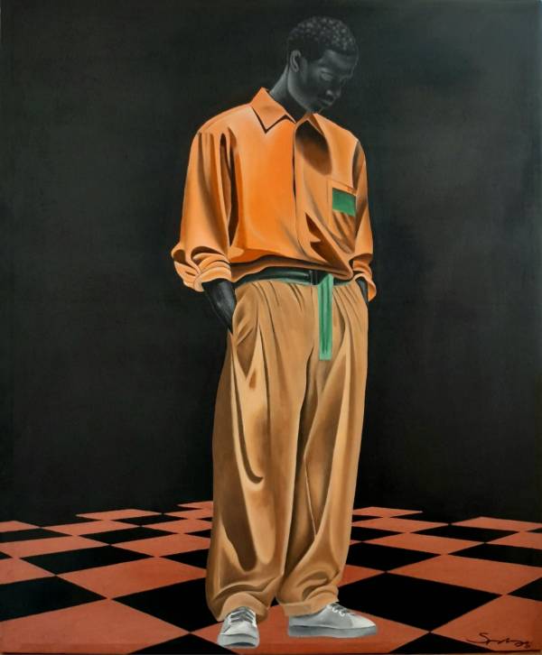 A Place Where Camouflage is a Primary Colour I — Original South African Artwork