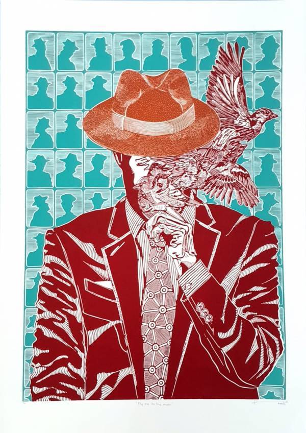 Fly Me To The Moon — Original South African Artwork