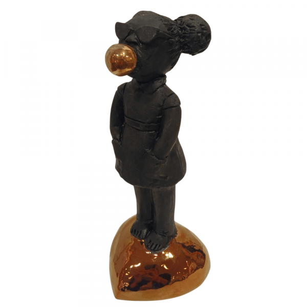 Lilipip – Living In A Bubble (Bronze Heart) — Original South African Artwork