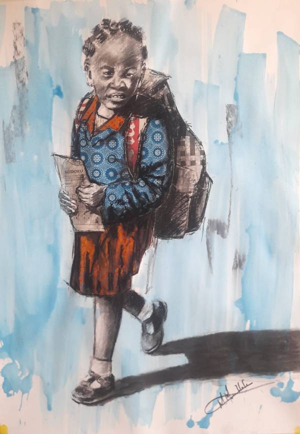 Young Academics 0025 — Original South African Artwork