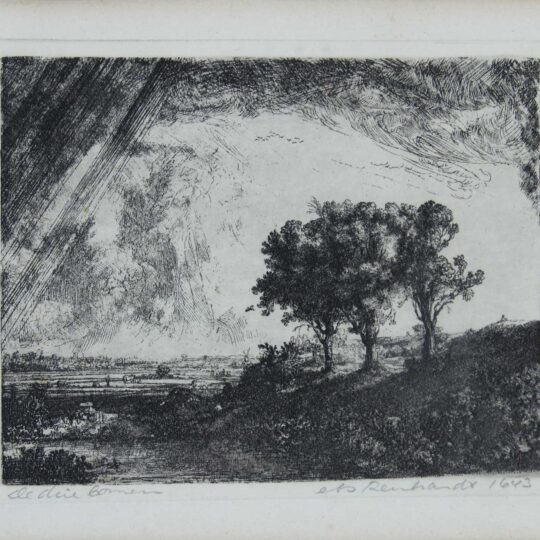 After Rembrandt van Rijn — Original South African Artwork