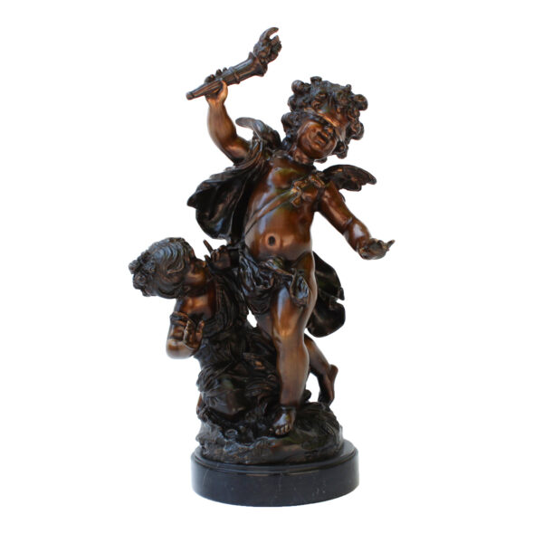 After Auguste Moreau Bronze Statue — Original South African Artwork