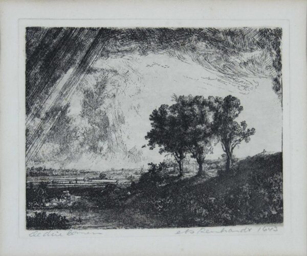 After Rembrandt van Rijn — Original South African Artwork